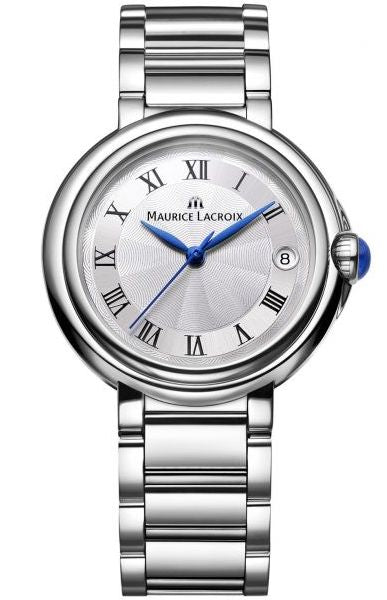 Maurice Lacroix Fiaba Silver Dial Silver Steel Strap Watch for Women - FA1004-SS002-110-1 Watches Maurice Lacroix   