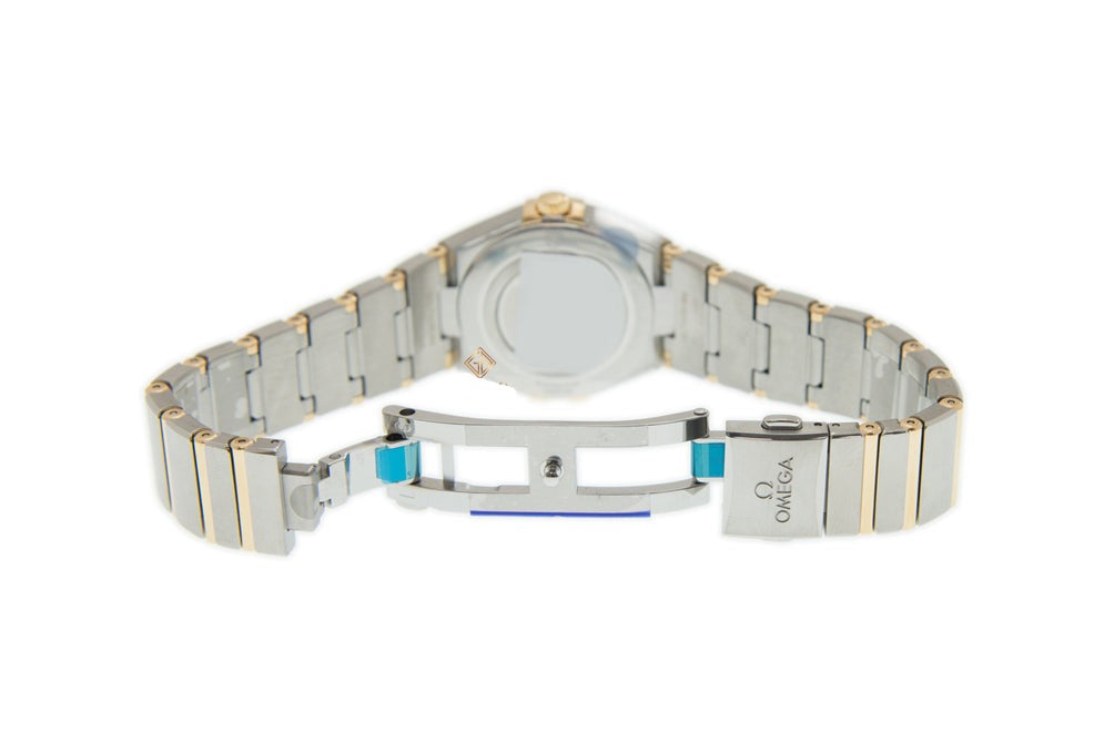 Omega Constellation Manhattan Mother Of Pearl Dial Two Tone Steel Strap Watch For Women - 131.20.28.60.55.002