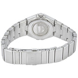 Omega Constellation Manhattan Quartz Diamonds Blue Dial Silver Steel Strap Watch For Women - 131.15.25.60.53.001