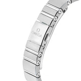 Omega Constellation Manhattan Quartz Diamonds Blue Dial Silver Steel Strap Watch For Women - 131.15.25.60.53.001