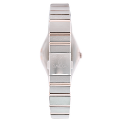 Omega Constellation Manhattan Quartz Diamonds Mother Of Pearl Dial Two Tone Steel Strap Watch For Women - 131.20.25.60.55.001