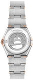 Omega Constellation Quartz Brown Dial Silver Steel Strap Watch For Women - 131.20.25.60.13.001