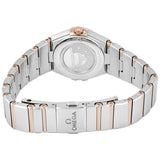Omega Constellation Quartz Diamonds Blue Dial Two Tone Steel Strap Watch For Women - 131.20.25.60.53.002
