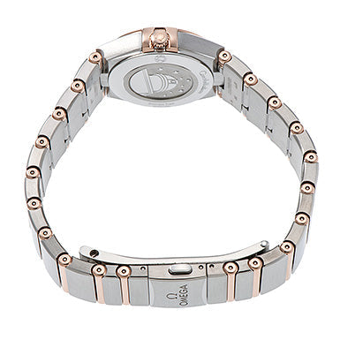 Omega Constellation Quartz Diamonds Mother Of Pearl Dial Two Tone Steel Strap Watch For Women - 131.25.25.60.55.001