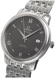 Omega De Ville Prestige Co-Axial Automatic Grey Dial Silver Steel Strap Watch For Men - 424.10.40.20.06.001