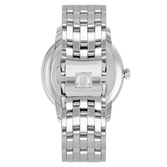 Omega De Ville Prestige Co-Axial Blue Dial Silver Steel Strap Watch For Men - 424.10.40.20.03.002