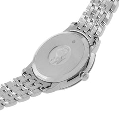 Omega De Ville Prestige Co-Axial Blue Dial Silver Steel Strap Watch For Men - 424.10.40.20.03.002
