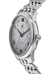 Omega De Ville Prestige Co-Axial Grey Dial Silver Steel Strap Watch For Men - 424.10.40.20.06.002