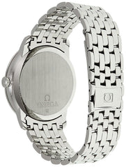 Omega De Ville Prestige Co-Axial Silver Dial Silver Steel Strap Watch For Men - 424.10.40.20.02.003