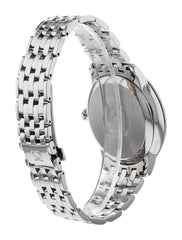 Omega De Ville Prestige Co Axial Automatic White Dial Silver Steel Strap Watch For Men - 424.10.40.20.02.005