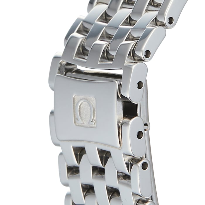 Omega De Ville Prestige Co Axial Silver Dial Silver Steel Strap Watch For Men - 424.10.40.20.02.004