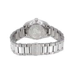 Omega Seamaster Aqua Terra Quartz Diamonds Mother Of Pearl Dial Silver Steel Strap Watch For Women - 220.10.28.60.55.001