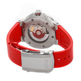 Oris Aquis Date Relief Grey Dial Red Rubber Strap Watch For Men - 0173377304153-0742466EB