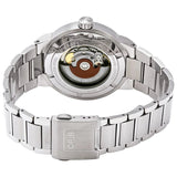 Oris TT1 Engine Date Skeleton Black Dial Silver Steel Strap Watch For Men - 0173377524124-0782408