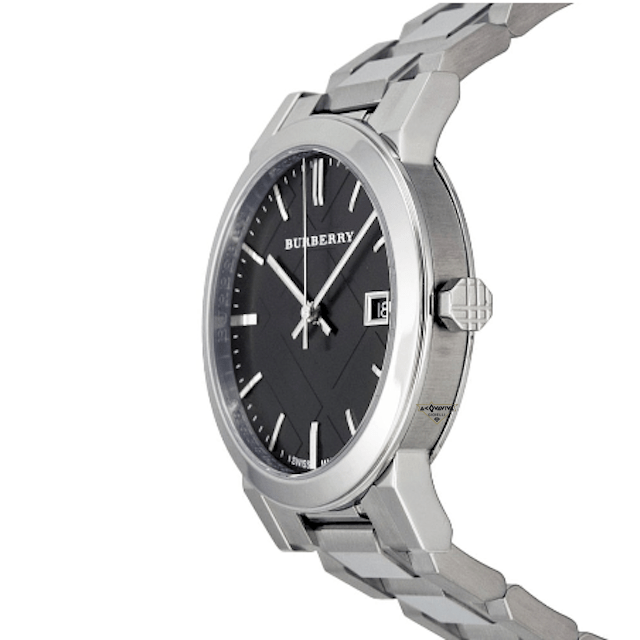 Burberry The City Black Dial Silver Stainless Steel Strap Watch for Women - BU9001 Watches Burberry   