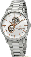 Maserati Tradizione Automatic White Dial Stainless Steel Watch For Men - R8823125001 Watches Maserati   