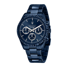 Maserati Blue Edition Collection 43m Blue Dial Stainless Steel Watch For Men - R8853100025 Watches Maserati   