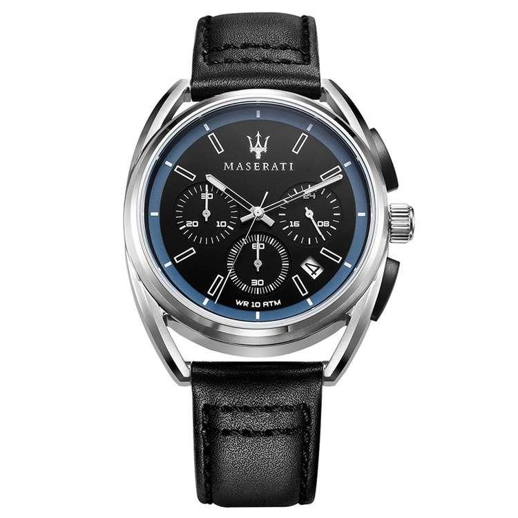 Maserati Trimarano Chronograph Blue Black Dial Watch For Men - R8871632001 Watches Maserati   