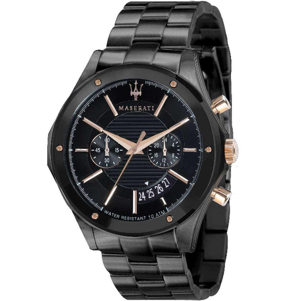 Maserati Circuito Black Dial Stainless Steel Watch For Men - R8873627001 Watches Maserati   