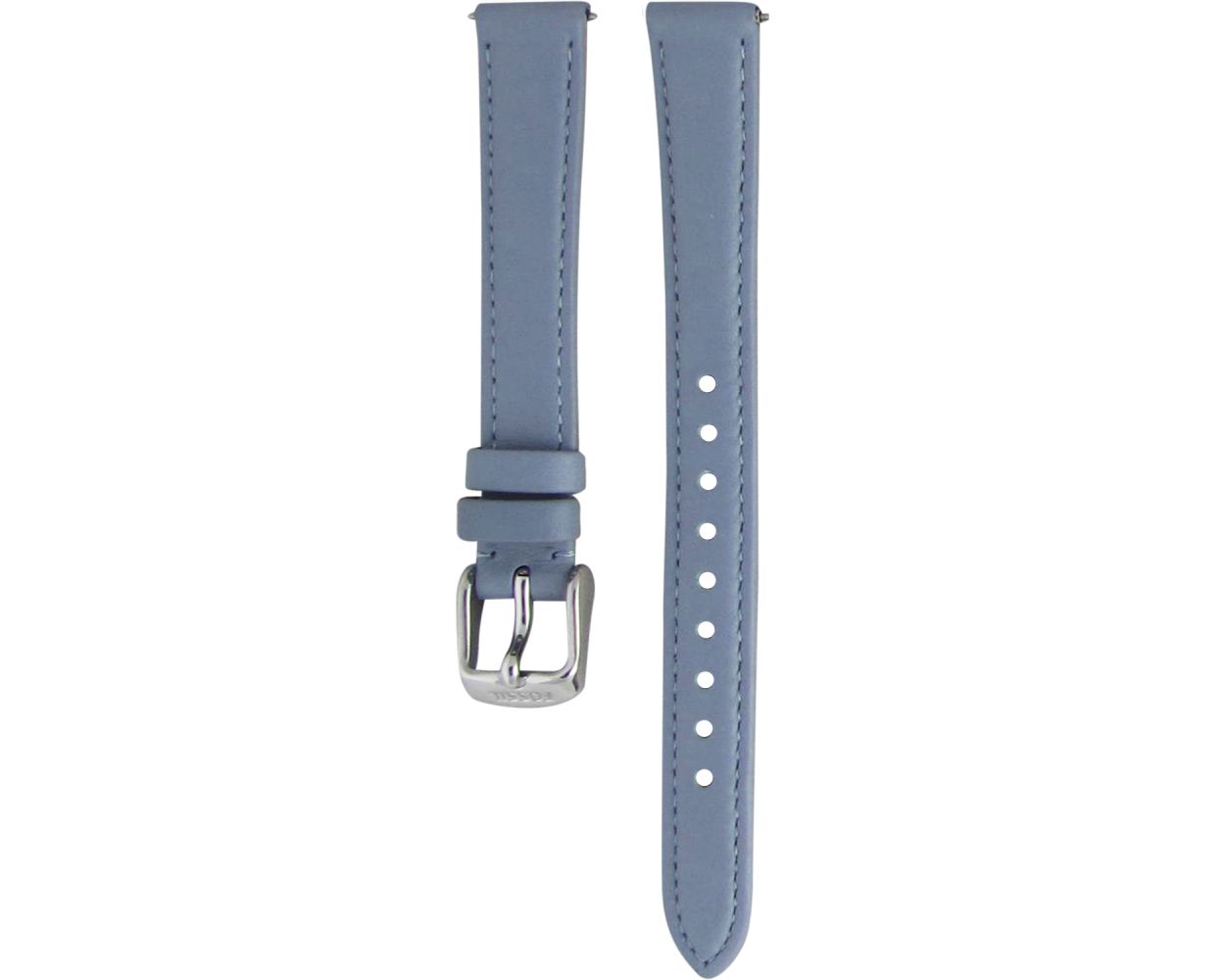 Fossil Jacqueline White Dial Light Blue Leather Strap Watch for Women - ES3821 Watches Fossil   