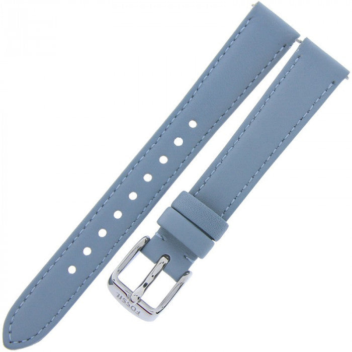 Fossil Jacqueline White Dial Light Blue Leather Strap Watch for Women - ES3821 Watches Fossil   