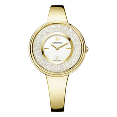 Swarovski Crystalline Bracelet White Dial Gold Steel Strap Watch for Women - 5269253 Watches Swarovski   