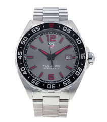 Tag Heuer Formula 1 Quartz 43mm Anthracite Dial Silver Steel Strap Watch for Men - WAZ1018.BA0842 Watches Tag Heuer   