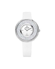 Swarovski Crystalline Pure White Dial White Leather Strap Watch for Women - 5275046 Watches Swarovski   