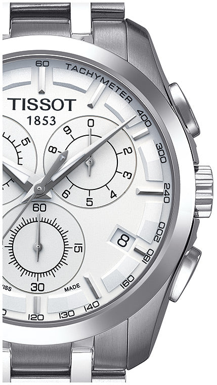 Tissot Couturier Chronograph Watch For Men - T035.617.11.031.00 Watches Tissot   