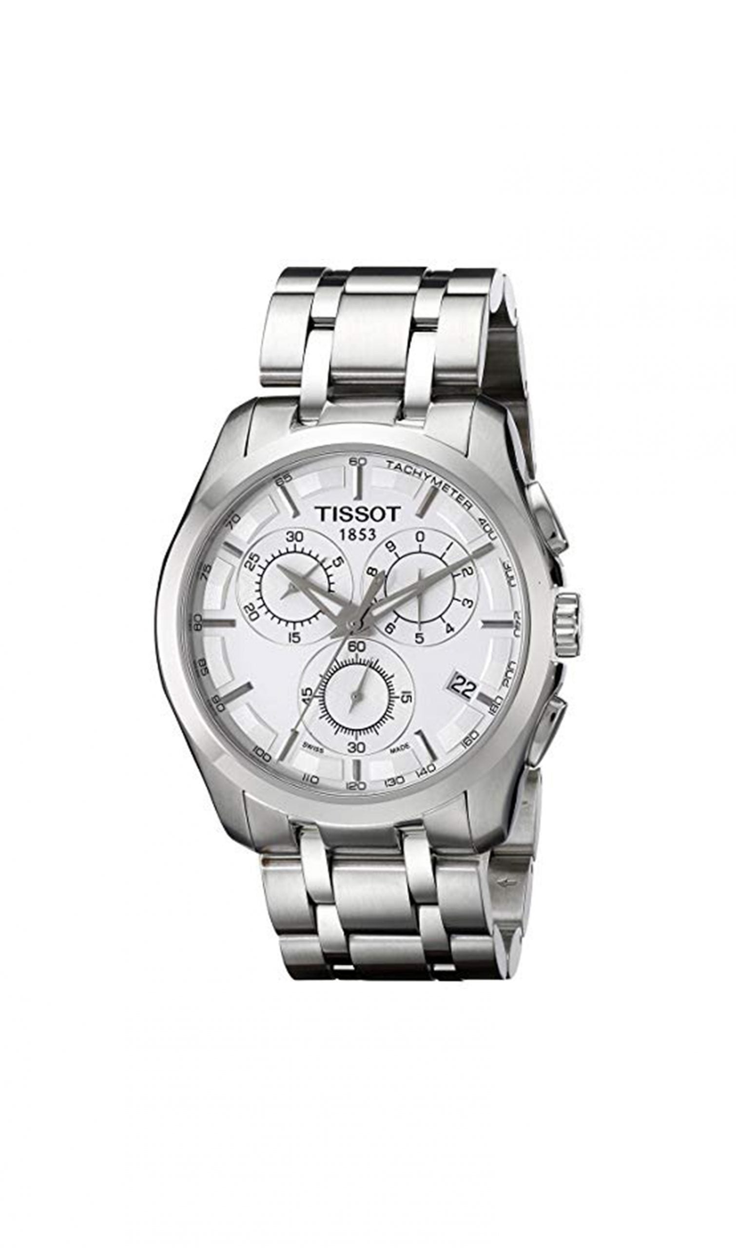 Tissot Couturier Chronograph Watch For Men - T035.617.11.031.00 Watches Tissot   