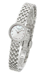 Tissot Lovely Mother of Pearl Dial 24mm Silver Stainless Steel Watch For Women - T058.009.61.116.00 Watches Tissot   