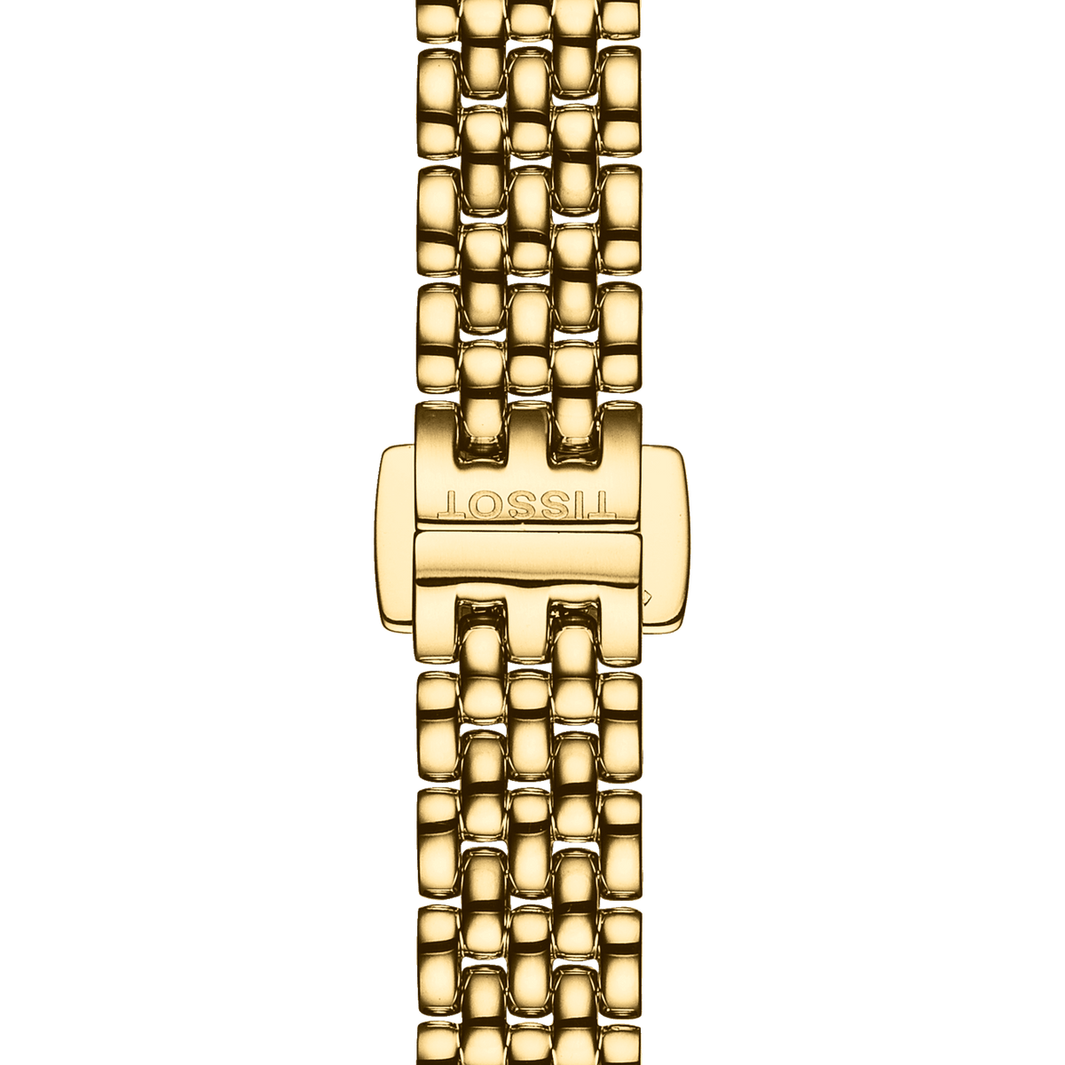 Tissot Lovely Gold Dial Gold Stainless Steel Strap Watch For Women - T058.009.33.021.00 Watches Tissot   