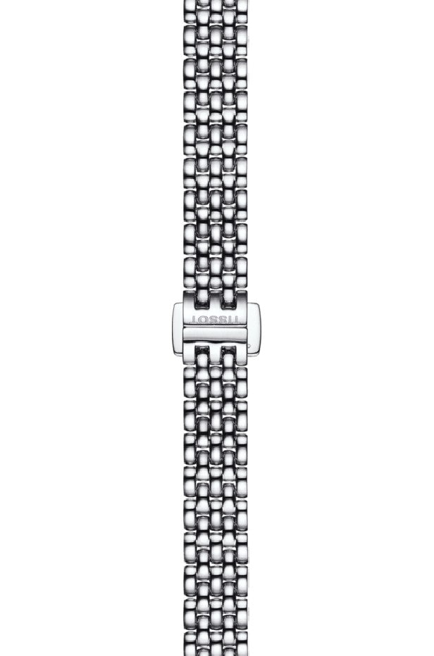 Tissot Lovely Mother of Pearl Dial 24mm Silver Stainless Steel Watch For Women - T058.009.61.116.00 Watches Tissot   