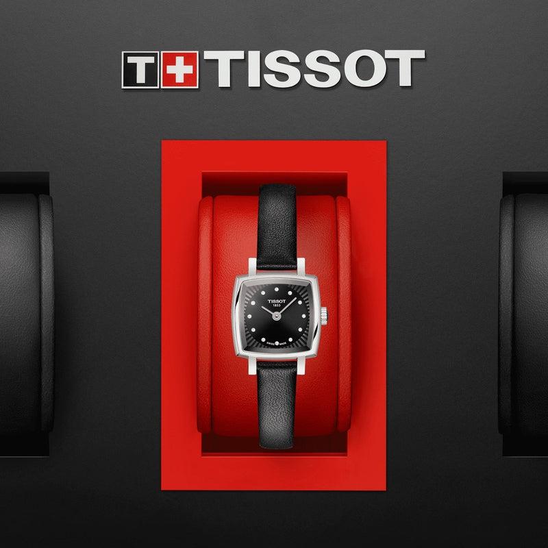 Tissot Lovely Square Quartz Diamond Watch For Women - T058.109.16.056.00 Watches Tissot   