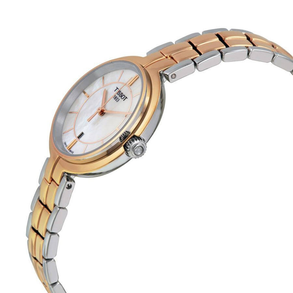 Tissot T Lady Flamingo Lady Quartz Watch For Women - T094.210.22.111.00 Watches Tissot   