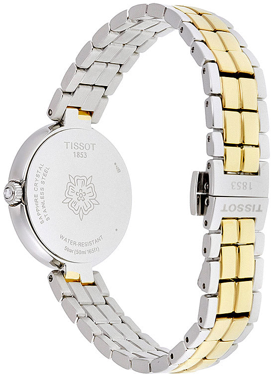 Tissot Flamingo Mother of Pearl Dial Watch For Women - T094.210.22.111.01 Watches Tissot   