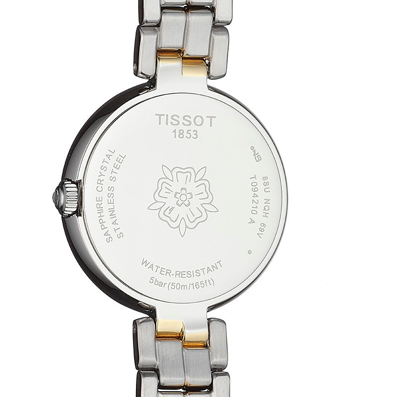 Tissot Flamingo Mother of Pearl Dial Watch For Women - T094.210.22.111.01 Watches Tissot   