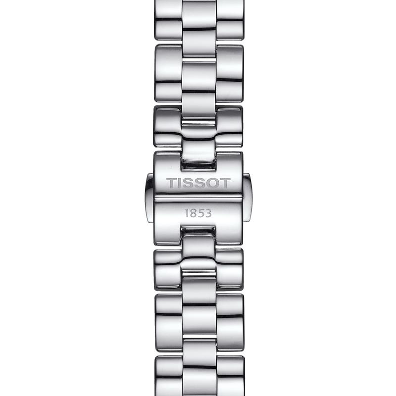 Tissot T Wave T Lady Mother of Pearl Dial Silver Steel Strap Watch For Women - T112.210.11.113.00 Watches Tissot   