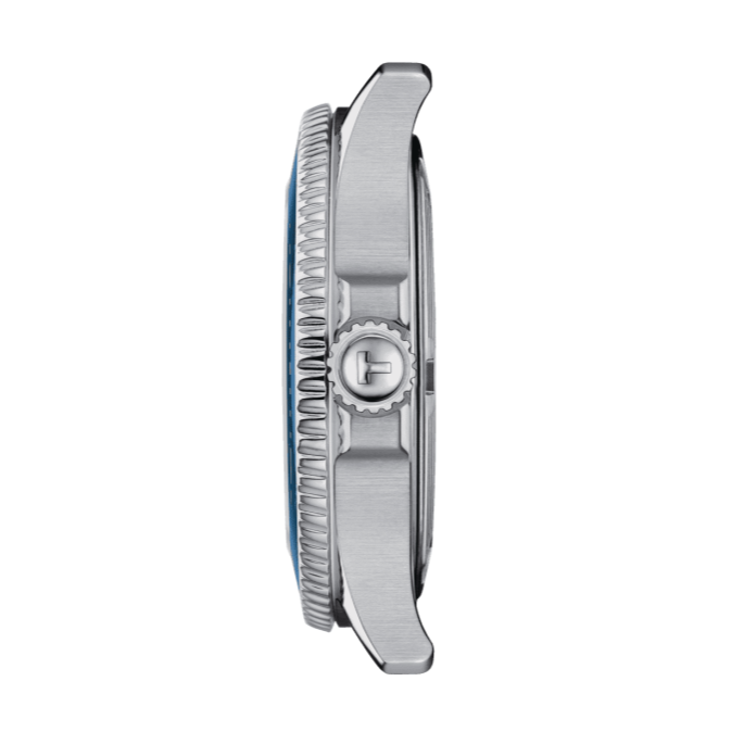 Tissot Seastar 1000 Lady Blue Dial Silver Stainless Steel Watch For Women - T120.210.11.041.00 Watches Tissot   