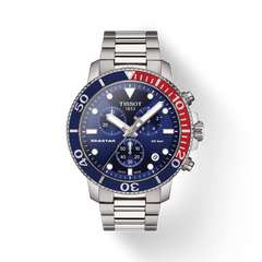 Tissot Seaster 1000 Quartz Chronograph Watch For Men - T120.417.11.041.03 Watches Tissot   