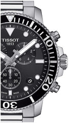 Tissot Seaster 1000 Chronograph Quartz Stainless Steel Watch For Men - T120.417.11.051.00 Watches Tissot   