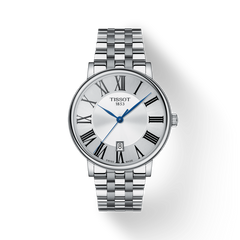 Tissot Carson Premium Quartz 40mm Stainless Steel Watch For Men - T122.410.11.033.00 Watches Tissot   