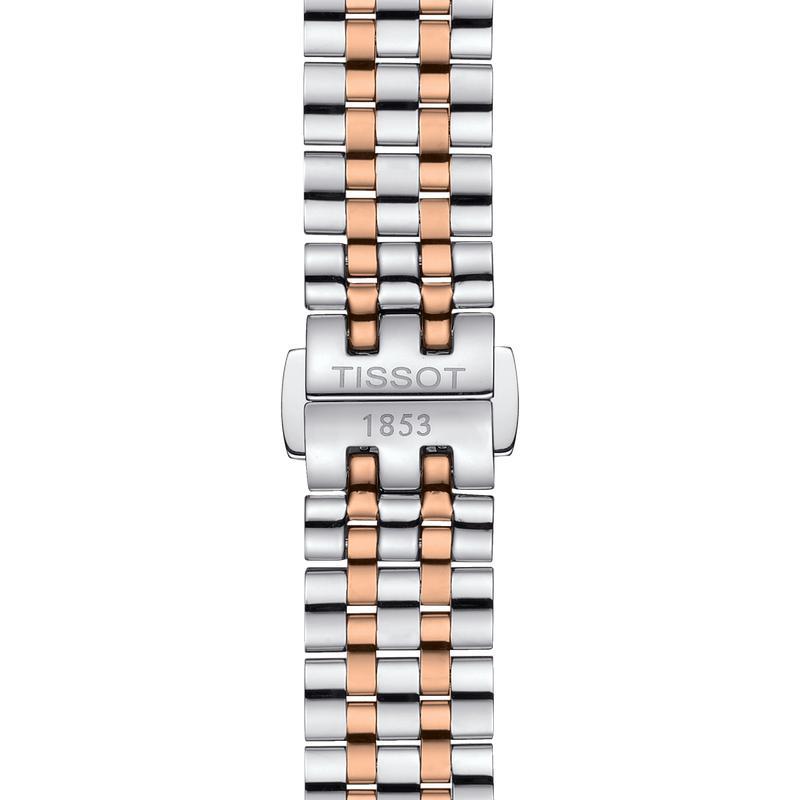 Tissot Carson Premium Lady Two Tone Watch For Women - T122.210.22.033.01 Watches Tissot   