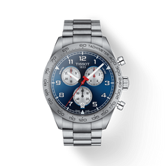 Tissot PRS 516 Chronograph Blue Dial Stainless Steel Watch for Men - T131.617.11.042.00 Watches Tissot   