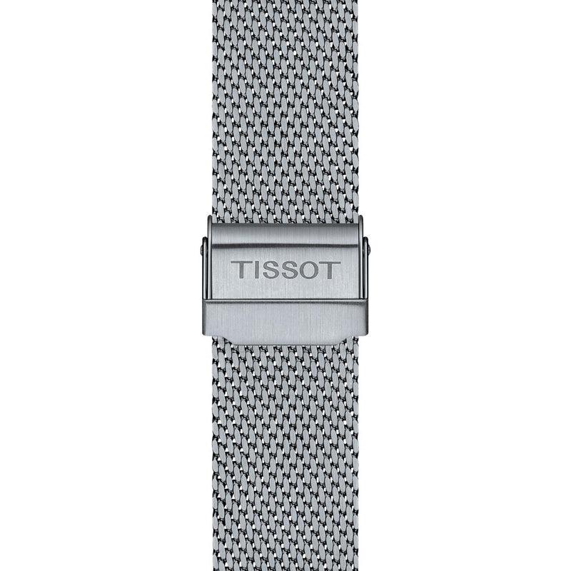 Tissot Everytime Gent Green Dial Silver Mesh Bracelet Watch for Men - T143.410.11.091.00 Watches Tissot   