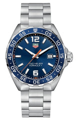 Tag Heuer Formula 1 Quartz 43mm Blue Dial Silver Steel Strap Watch for Men - WAZ1010.BA0842 Watches Tag Heuer   