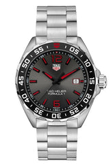 Tag Heuer Formula 1 Quartz 43mm Anthracite Dial Silver Steel Strap Watch for Men - WAZ1018.BA0842 Watches Tag Heuer   