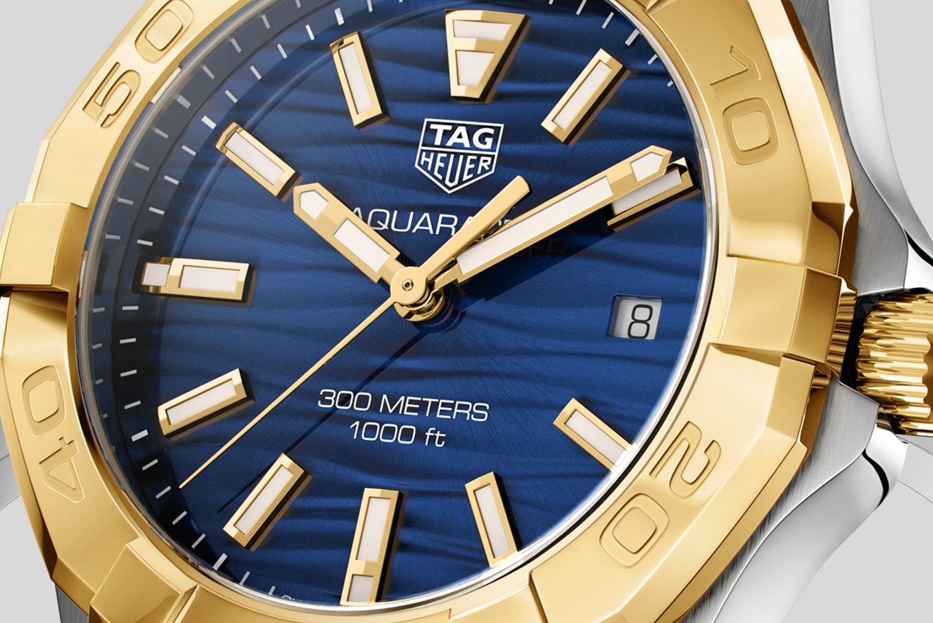 Tag Heuer Aquaracer 32mm Blue Dial Two Tone Steel Strap Watch for Women - WBD1325.BB0320 Watches Tag Heuer   