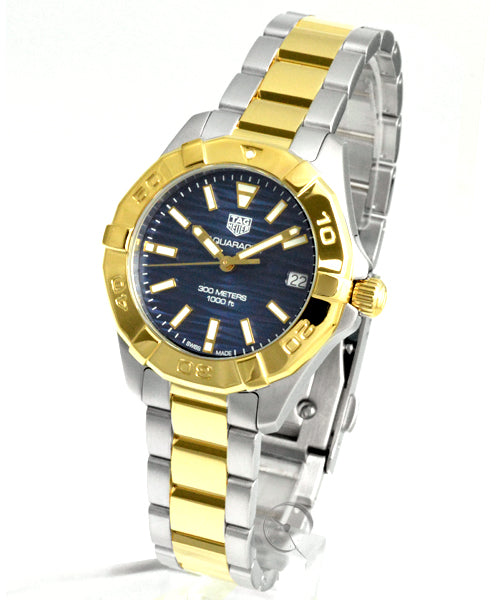 Tag Heuer Aquaracer 32mm Blue Dial Two Tone Steel Strap Watch for Women - WBD1325.BB0320 Watches Tag Heuer   