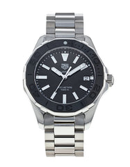 Tag Heuer Aquaracer Quartz 35mm Black Dial Silver Steel Strap Watch for Women - WAY131K.BA0748 Watches Tag Heuer   